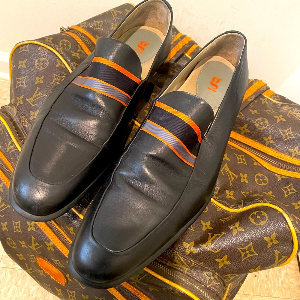 Cole Haan G Series Size 13 Black Orange and Grey shoes.